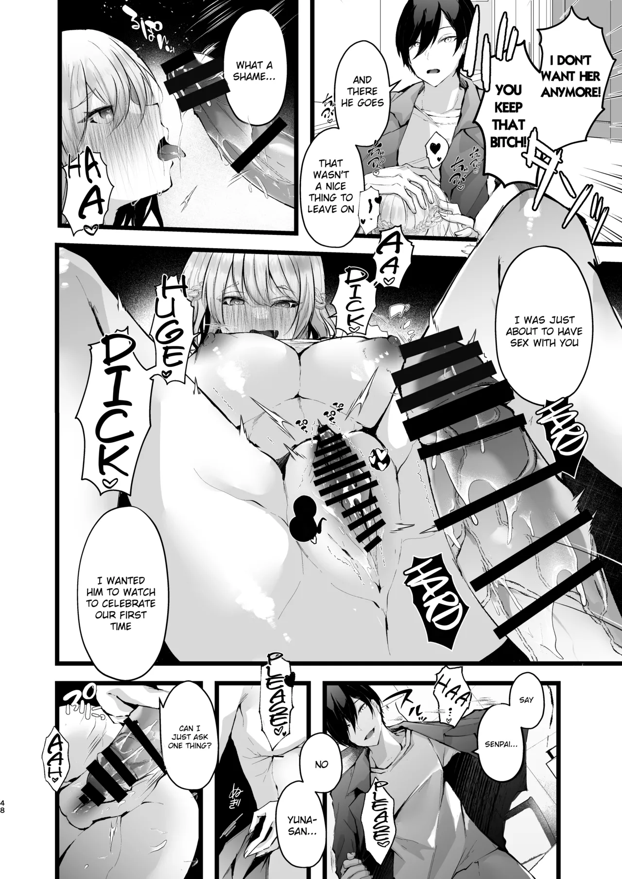 Zakomesu Switch ~Deka Cli Kaihatsu de Netorareta Boku no Kanojo~ page 49