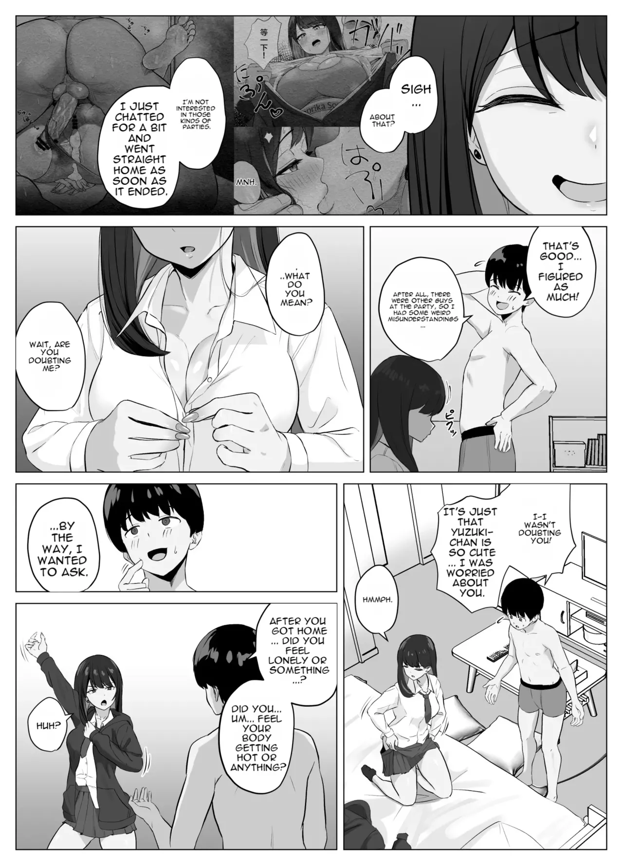 Zecchou Kenchi Appli 2 ~Kagekika suru Netorare Report~ page 10