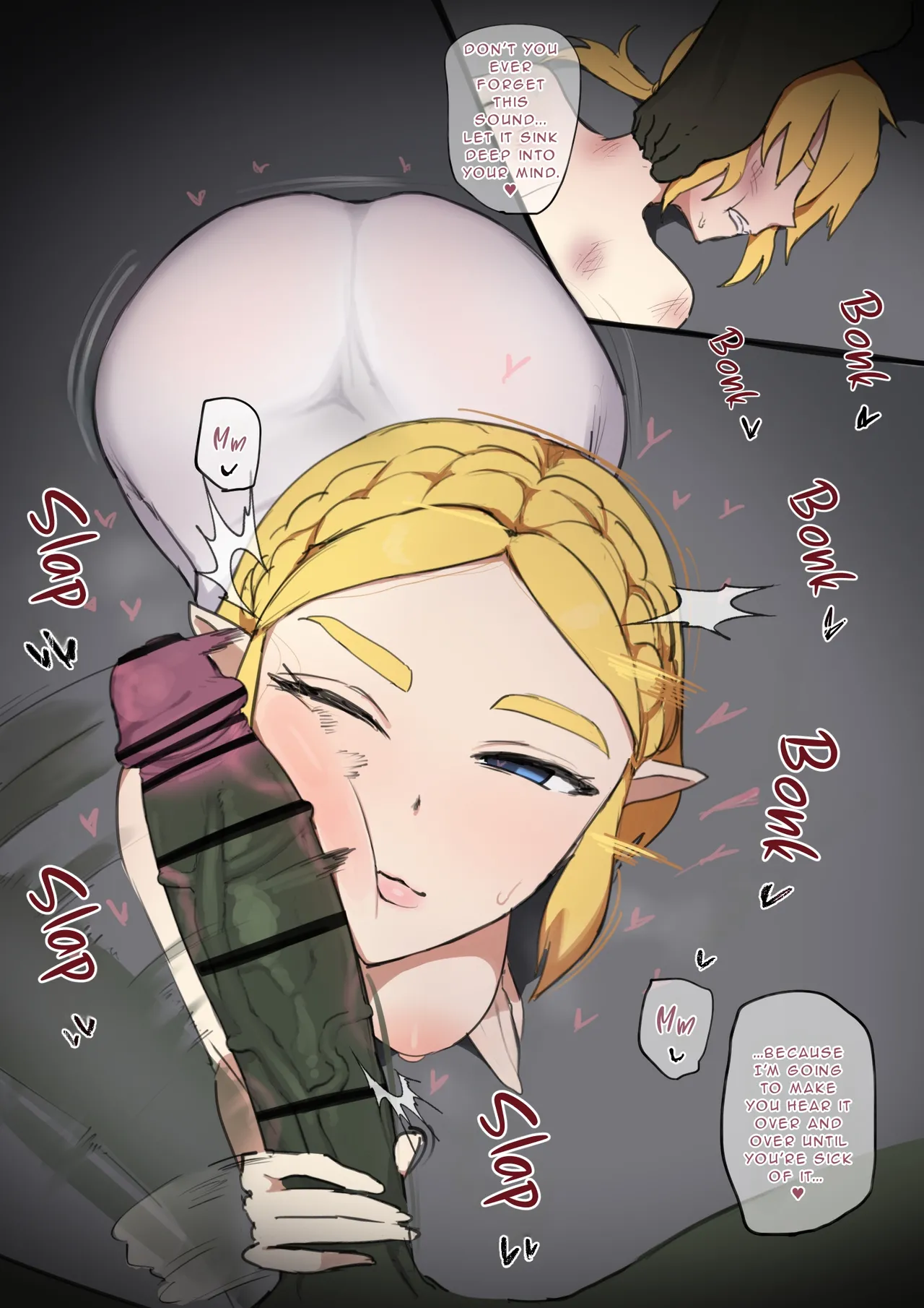Zelda x Ganon Blowjob page 7