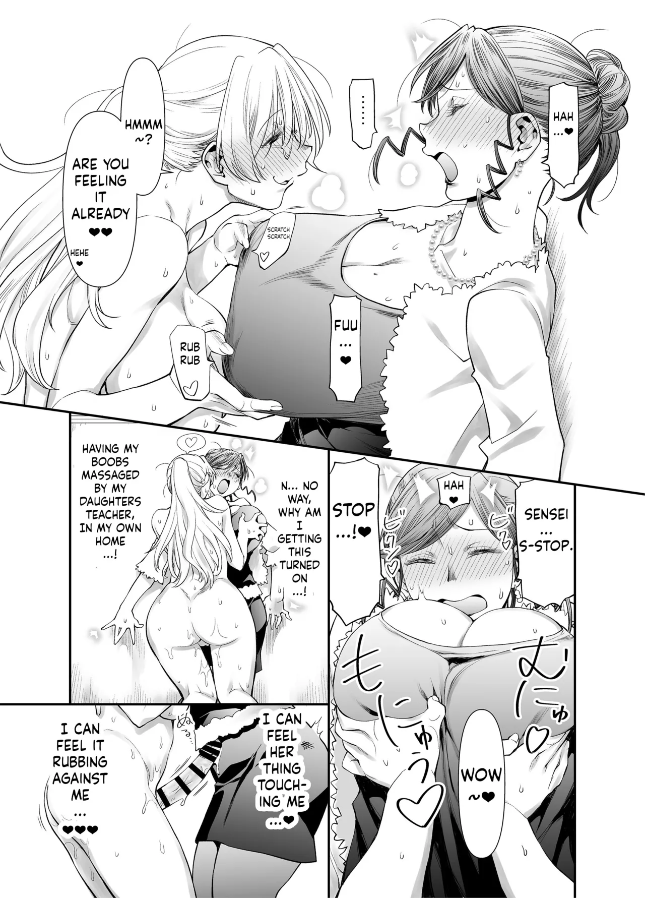 Zenbu, Sensei no Sei. 2 Zenpen Futanari Jokyoushi ga Yokkyuu Fuman na Hogosha o Sukkiri Saseru Hanashi. page 27