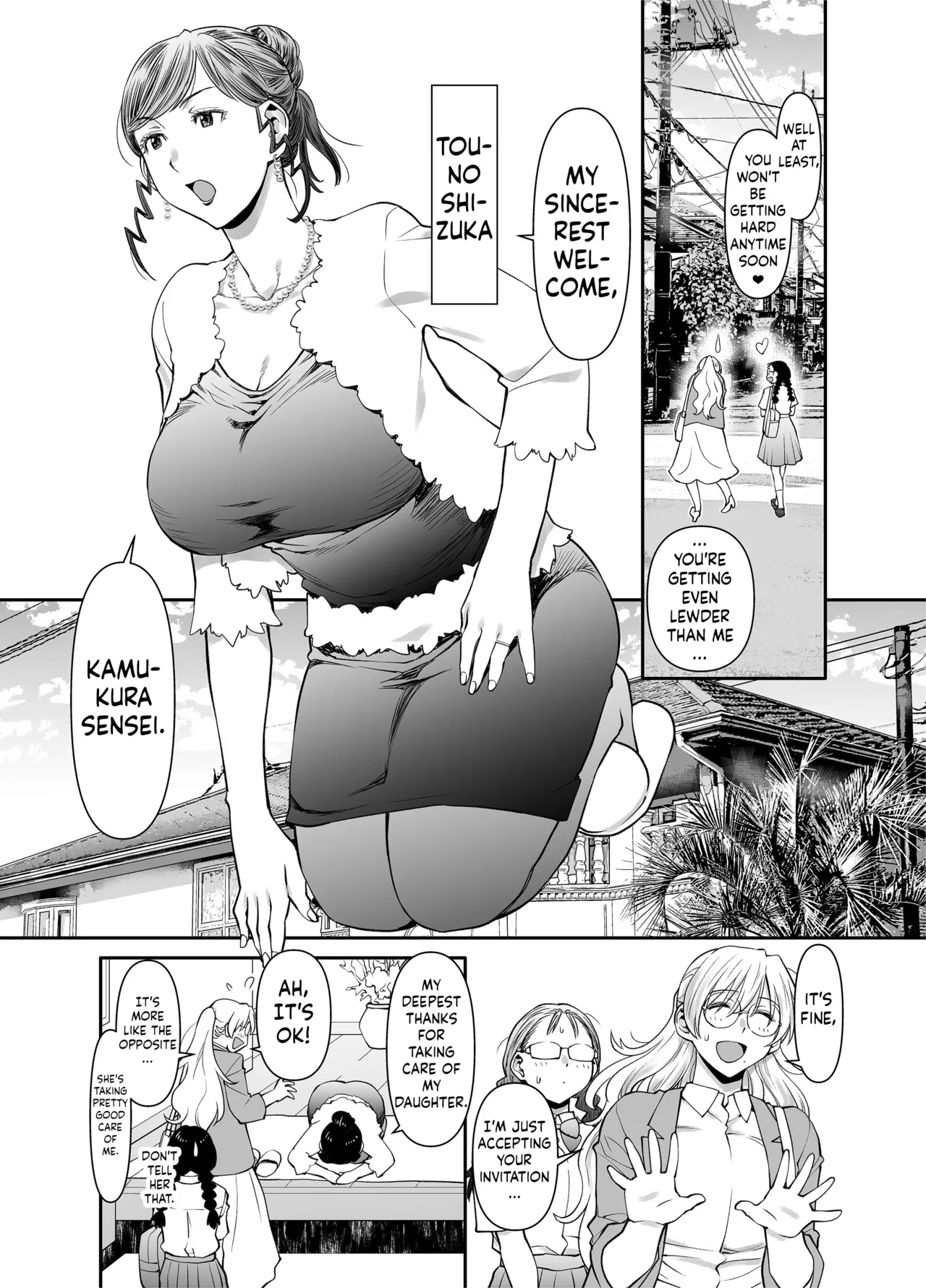Zenbu, Sensei no Sei. 2 Zenpen Futanari Jokyoushi ga Yokkyuu Fuman na Hogosha o Sukkiri Saseru Hanashi. page 6