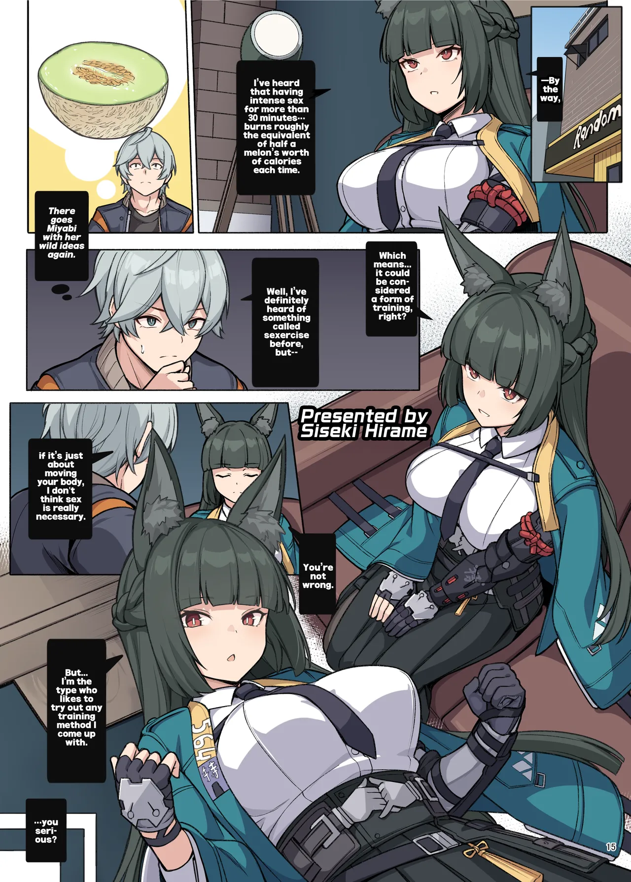 Zenless Zone Zero Lovey-Dovey Erotic Anthology "ZenEro" Vol.2 page 17