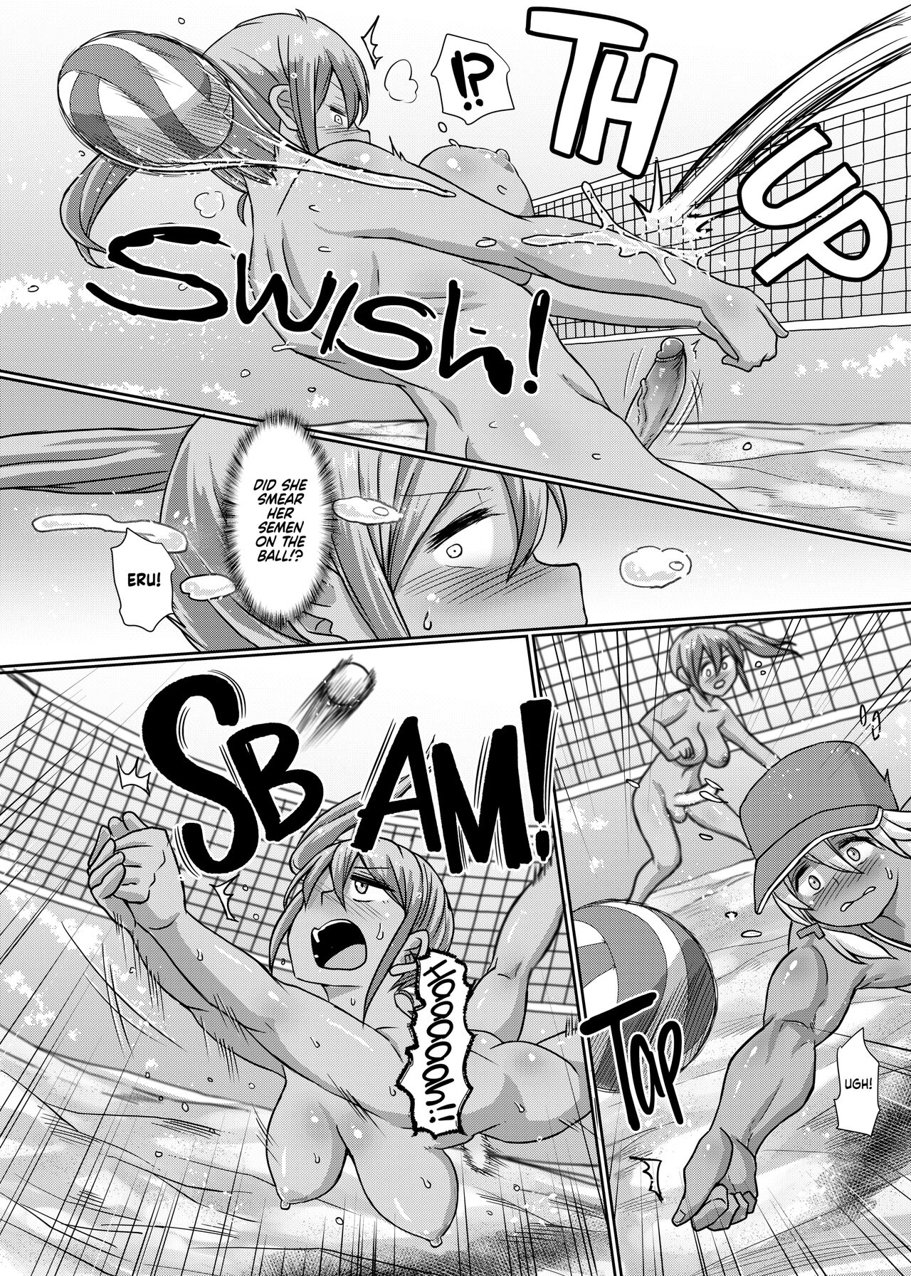 Zenra de Futanari Beach Volley page 21