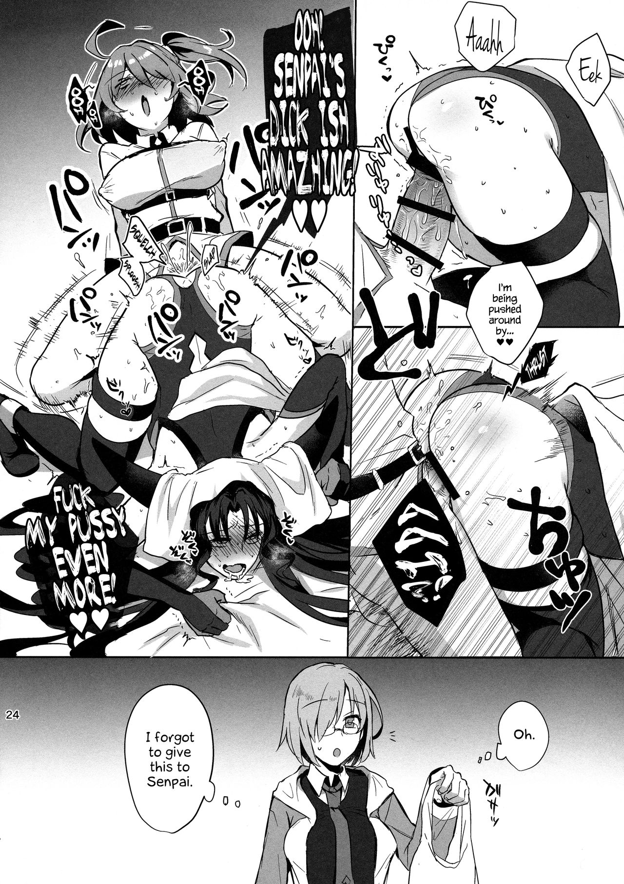 Zettai Fukujuu Dosukebe Futanari Chinpo Beast page 24