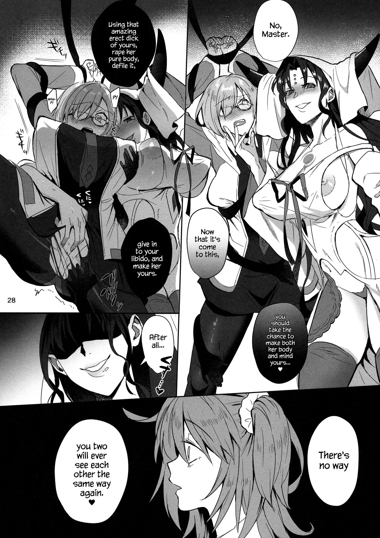 Zettai Fukujuu Dosukebe Futanari Chinpo Beast page 28