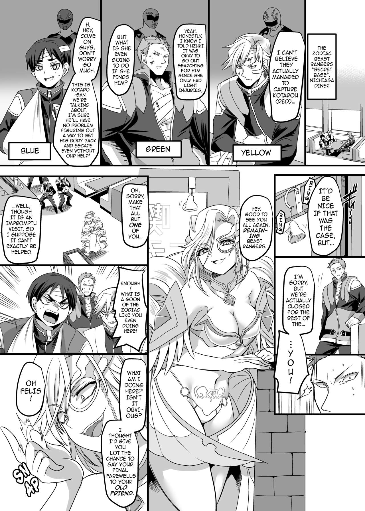 Zodiac Beast Ranger Tiger Red ~A Path of Justice, Warped and Corrupted~ page 30