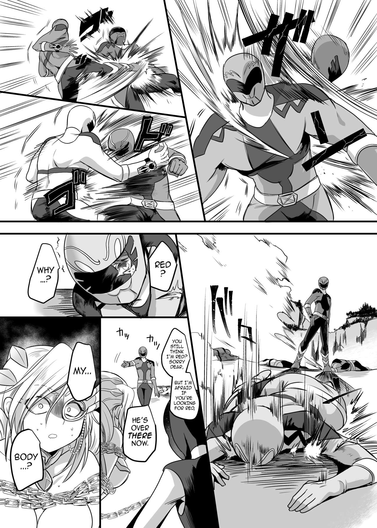 Zodiac Beast Ranger Tiger Red ~A Path of Justice, Warped and Corrupted~ page 7