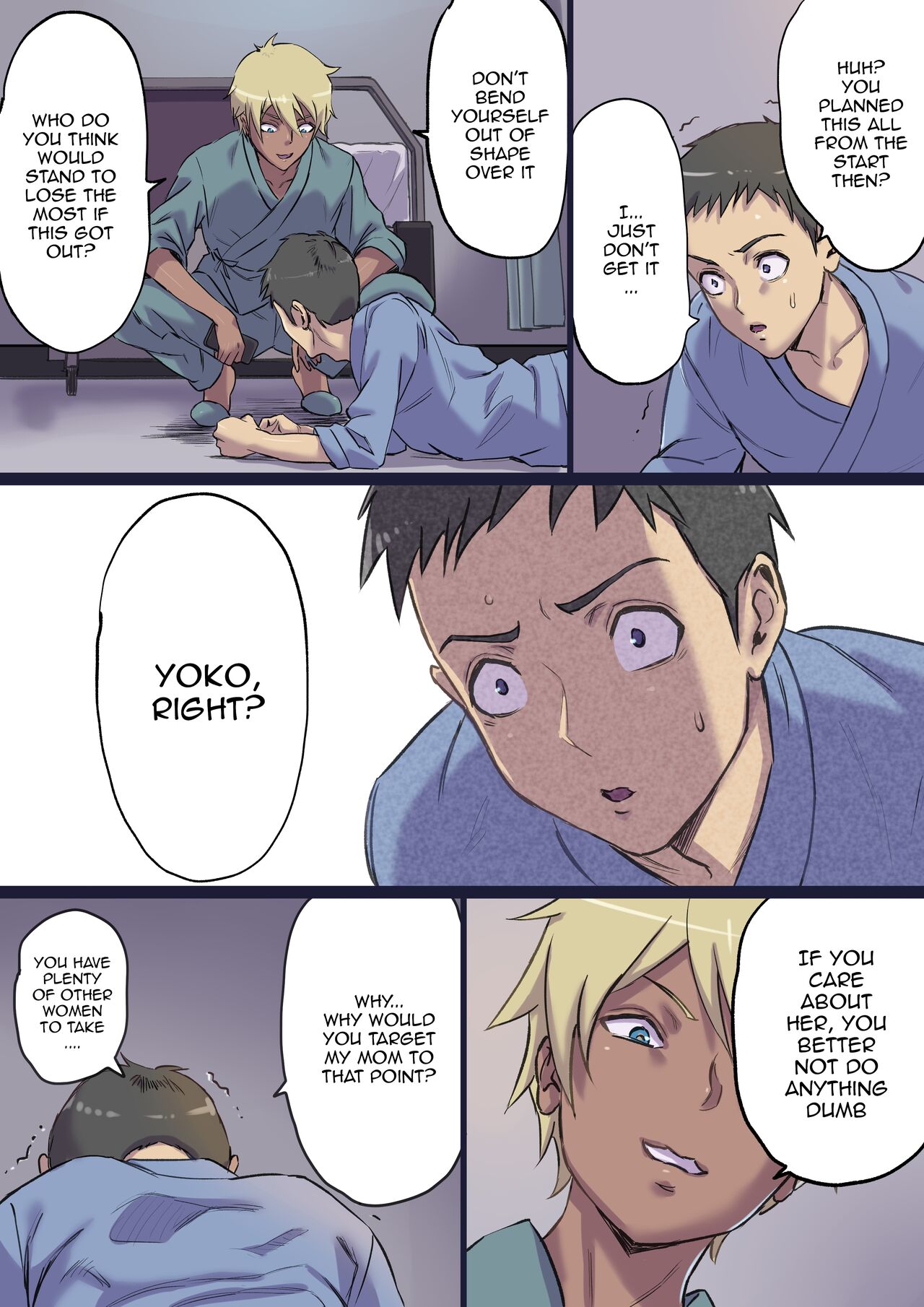 Zoku Tonari no Bed de Netorareru Kangoshi Jukubo / The MILF Nurse Cuckolded Gets Taken Away In The Bed Next To Mine - Continuation page 10