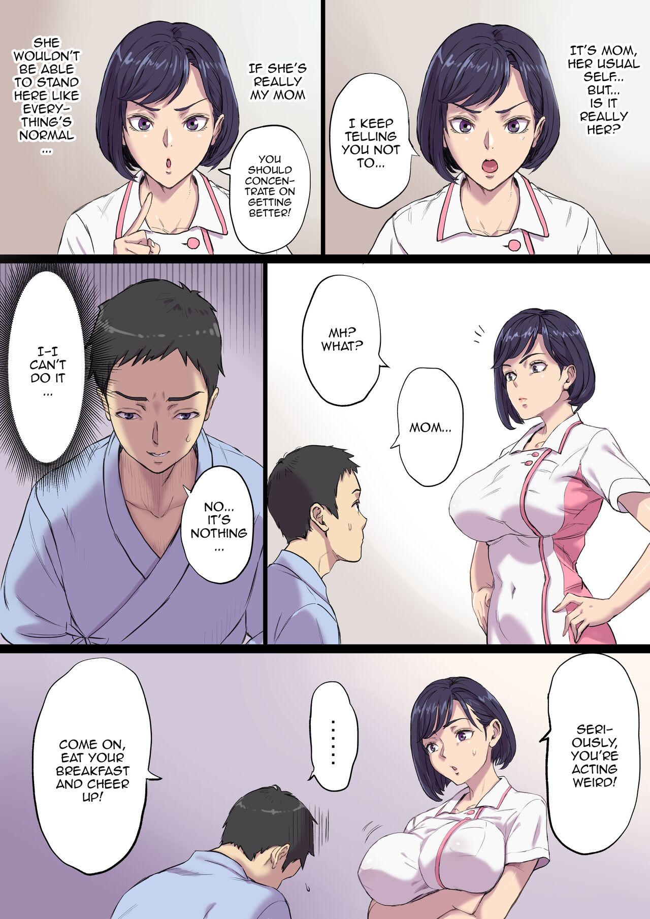 Zoku Tonari no Bed de Netorareru Kangoshi Jukubo / The MILF Nurse Cuckolded Gets Taken Away In The Bed Next To Mine - Continuation page 13