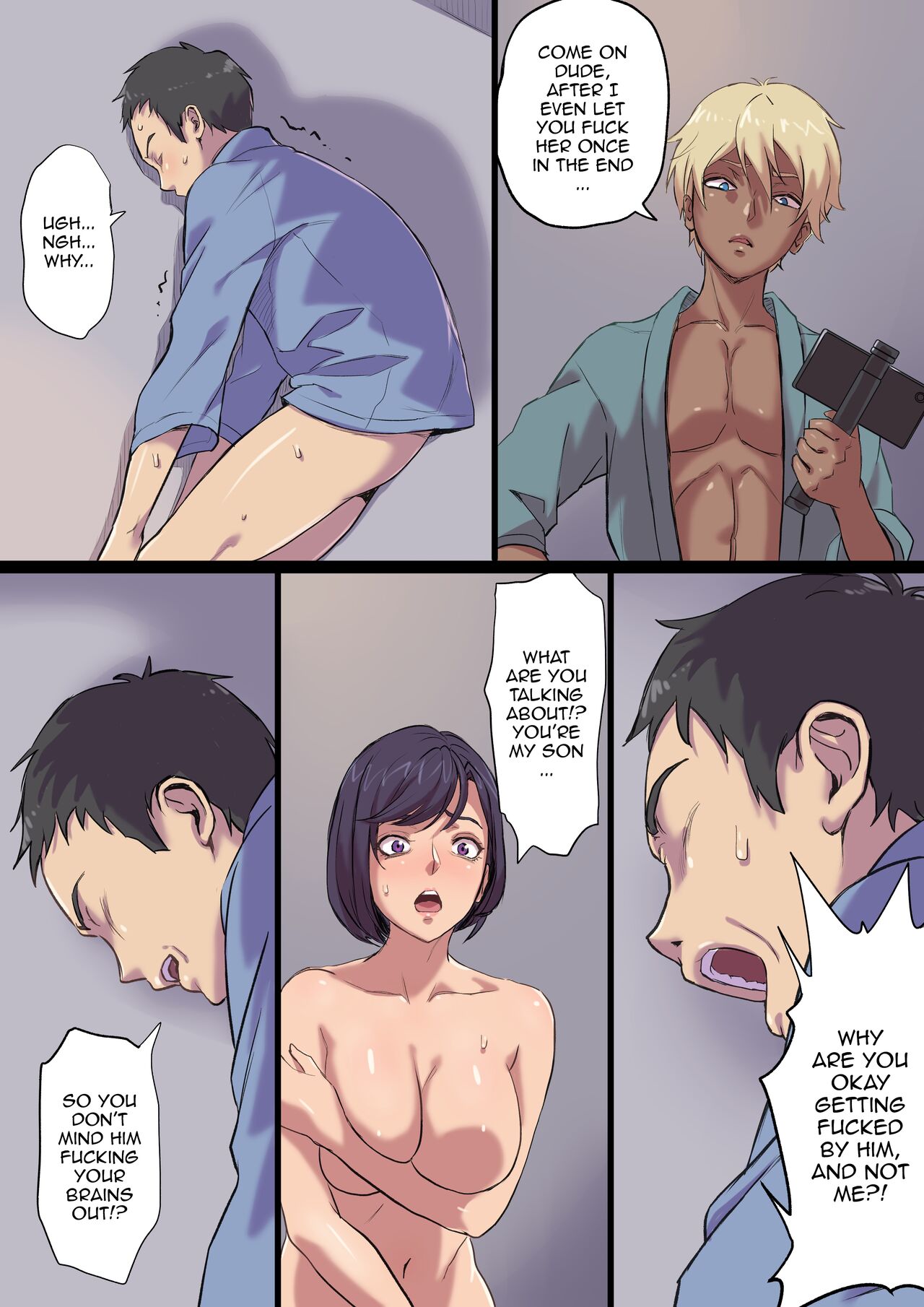 Zoku Tonari no Bed de Netorareru Kangoshi Jukubo / The MILF Nurse Cuckolded Gets Taken Away In The Bed Next To Mine - Continuation page 39