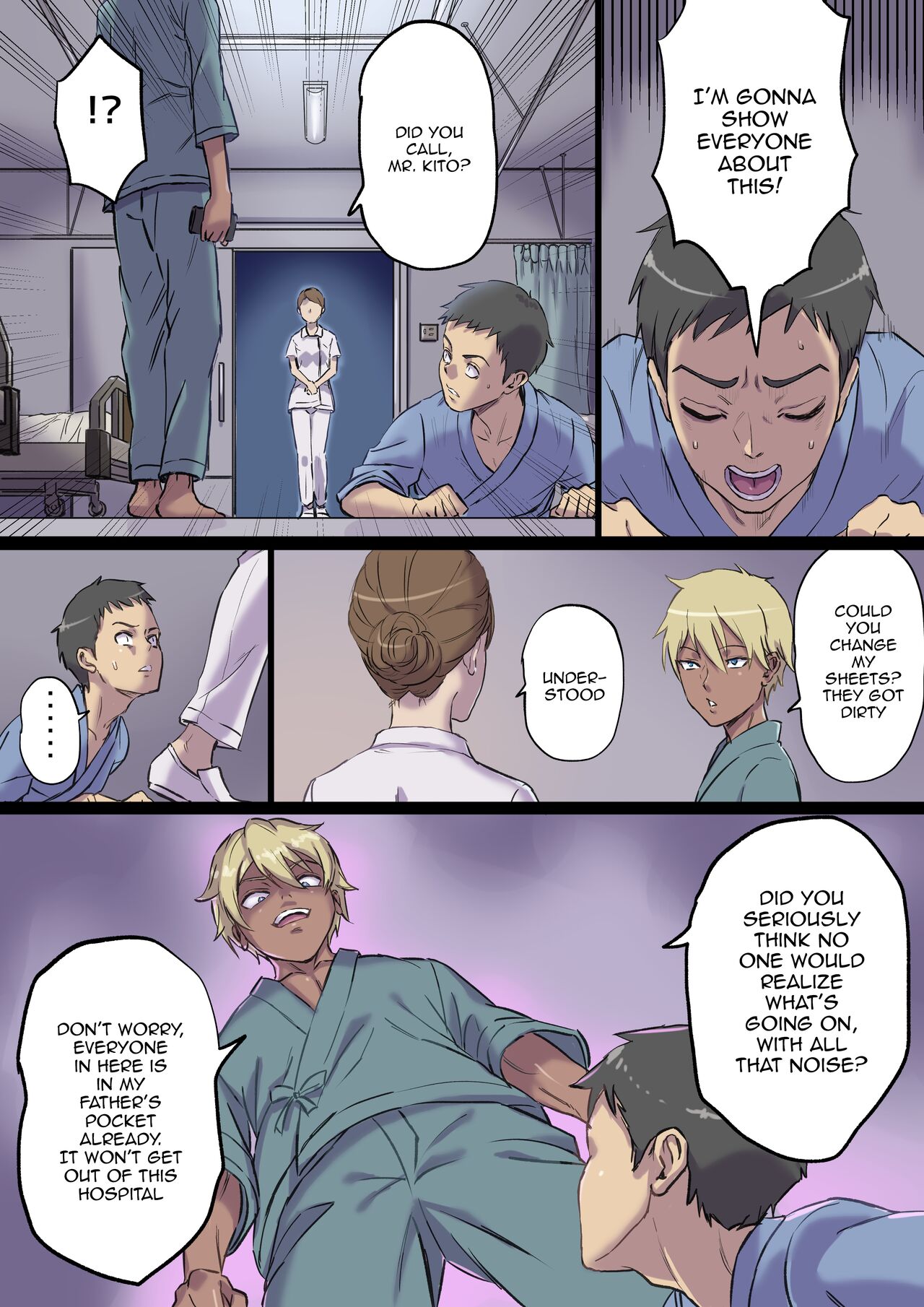 Zoku Tonari no Bed de Netorareru Kangoshi Jukubo / The MILF Nurse Cuckolded Gets Taken Away In The Bed Next To Mine - Continuation page 9