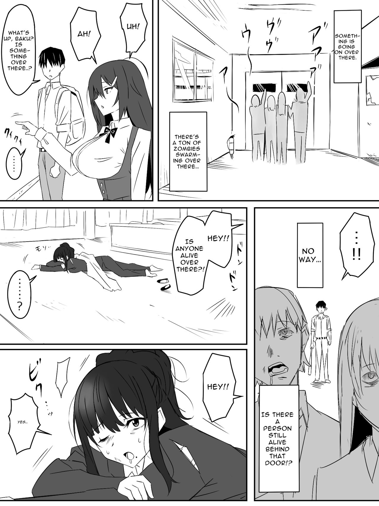 Zombie Harem Life ~My Immunity and the Big-Titted Zombie~ 2 page 26