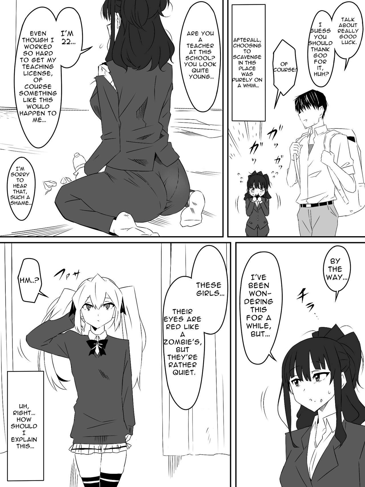 Zombie Harem Life ~My Immunity and the Big-Titted Zombie~ 2 page 29