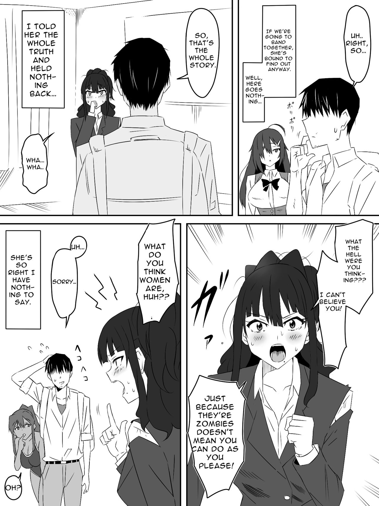 Zombie Harem Life ~My Immunity and the Big-Titted Zombie~ 2 page 30