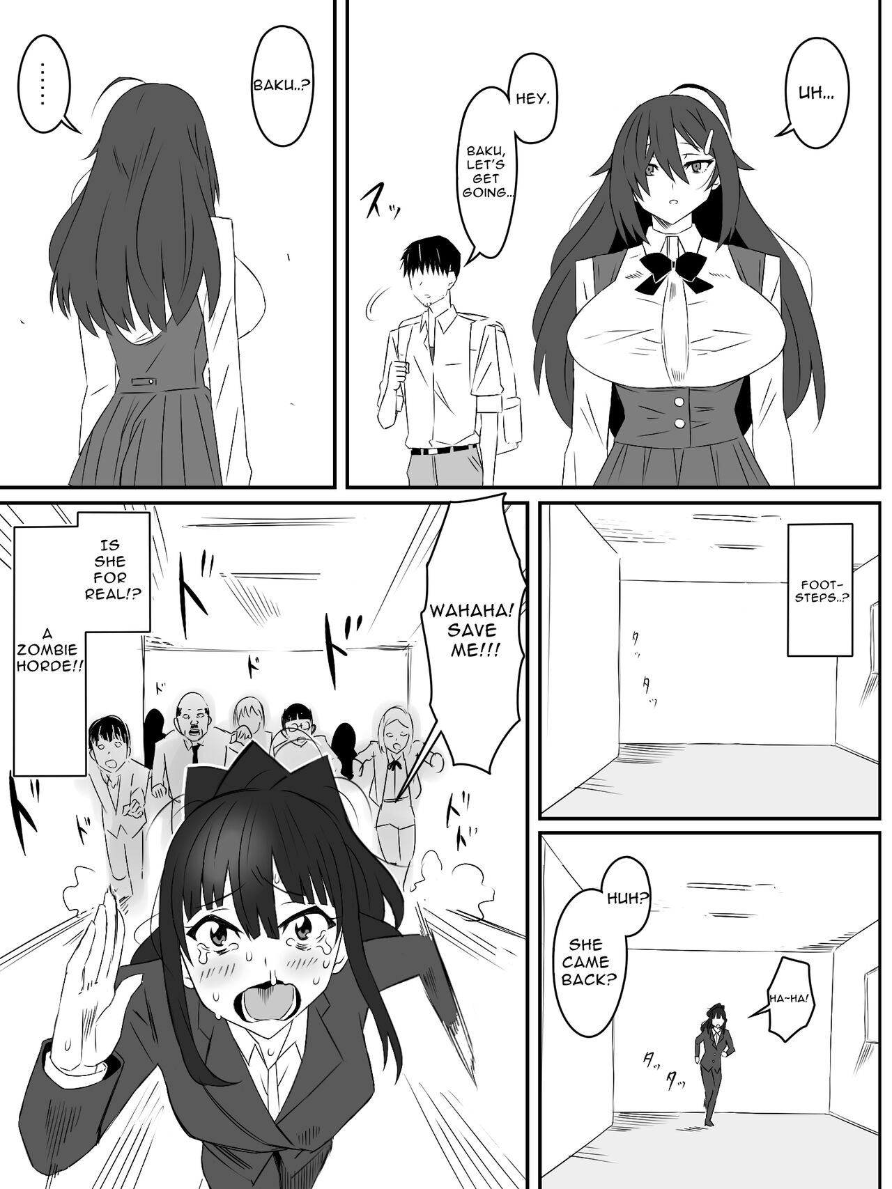 Zombie Harem Life ~My Immunity and the Big-Titted Zombie~ 2 page 32