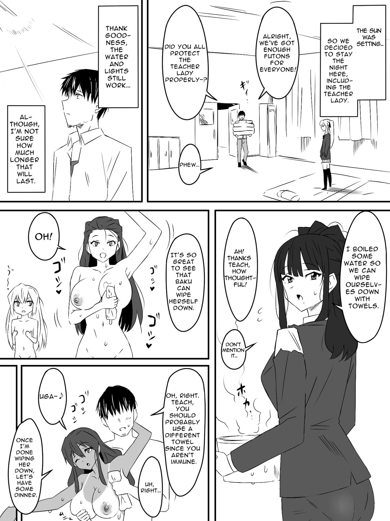 Zombie Harem Life ~My Immunity and the Big-Titted Zombie~ 2 page 36