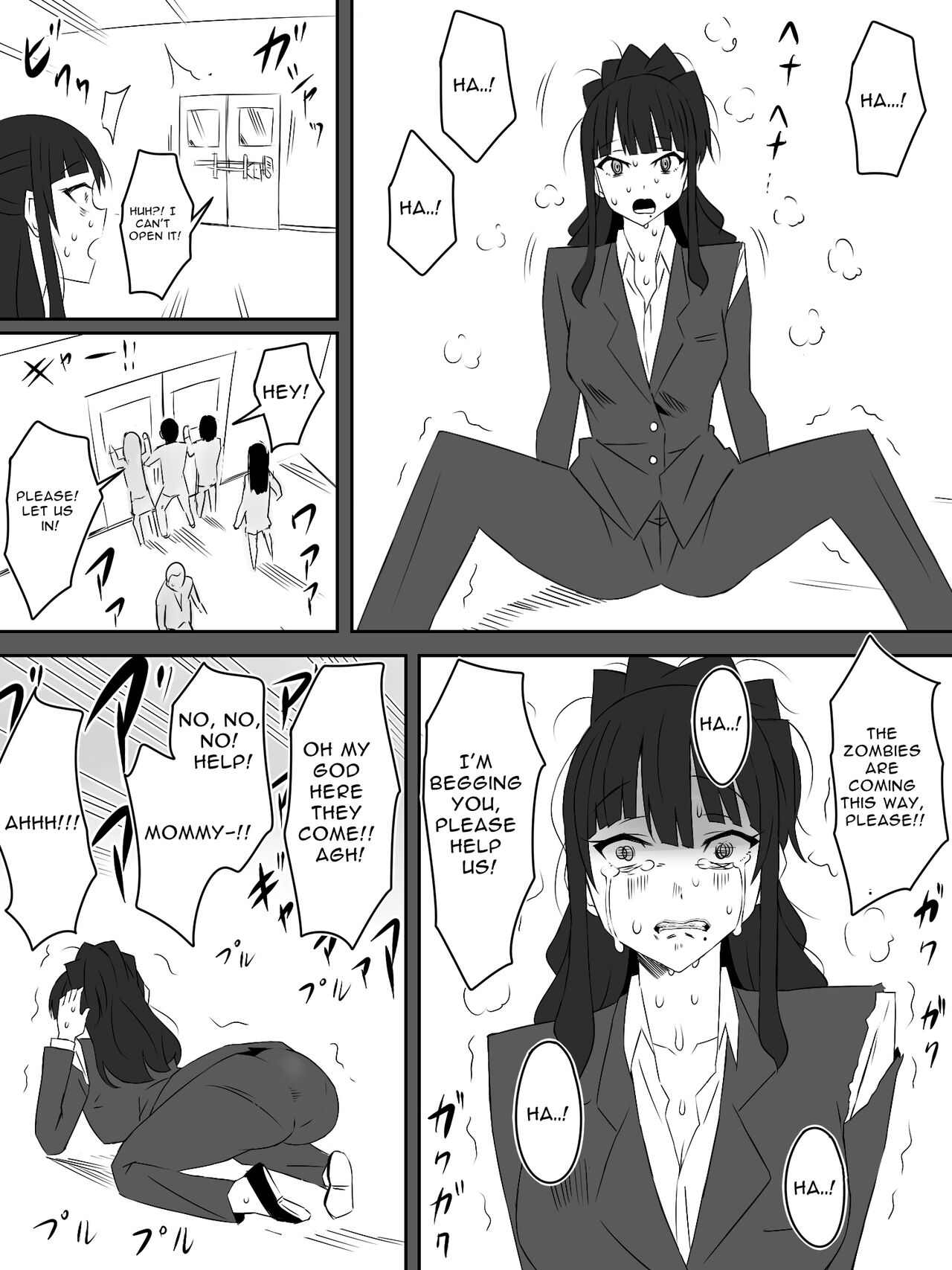 Zombie Harem Life ~My Immunity and the Big-Titted Zombie~ 2 page 39