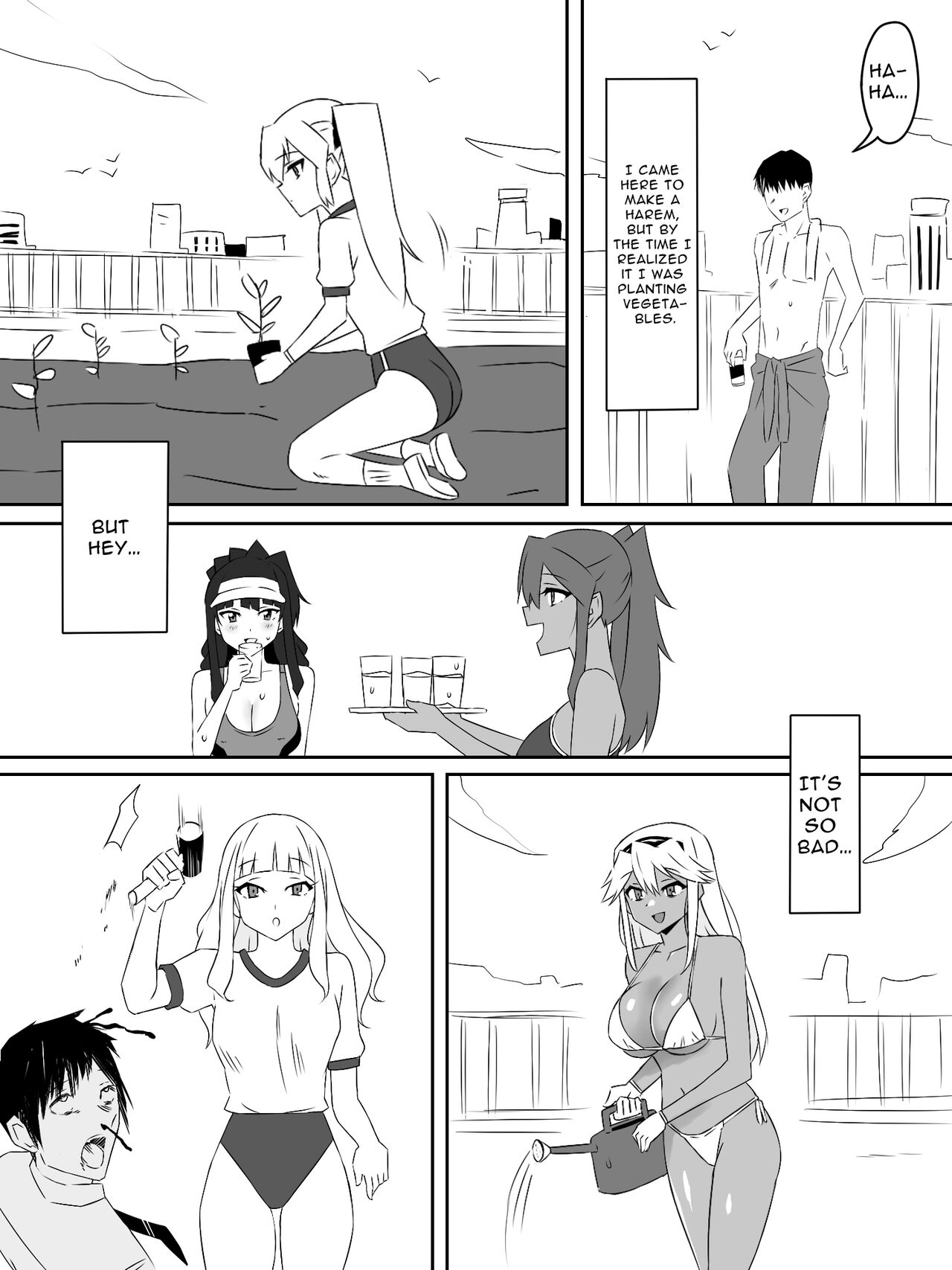 Zombie Harem Life ~My Immunity and the Big-Titted Zombie~ 3 page 47
