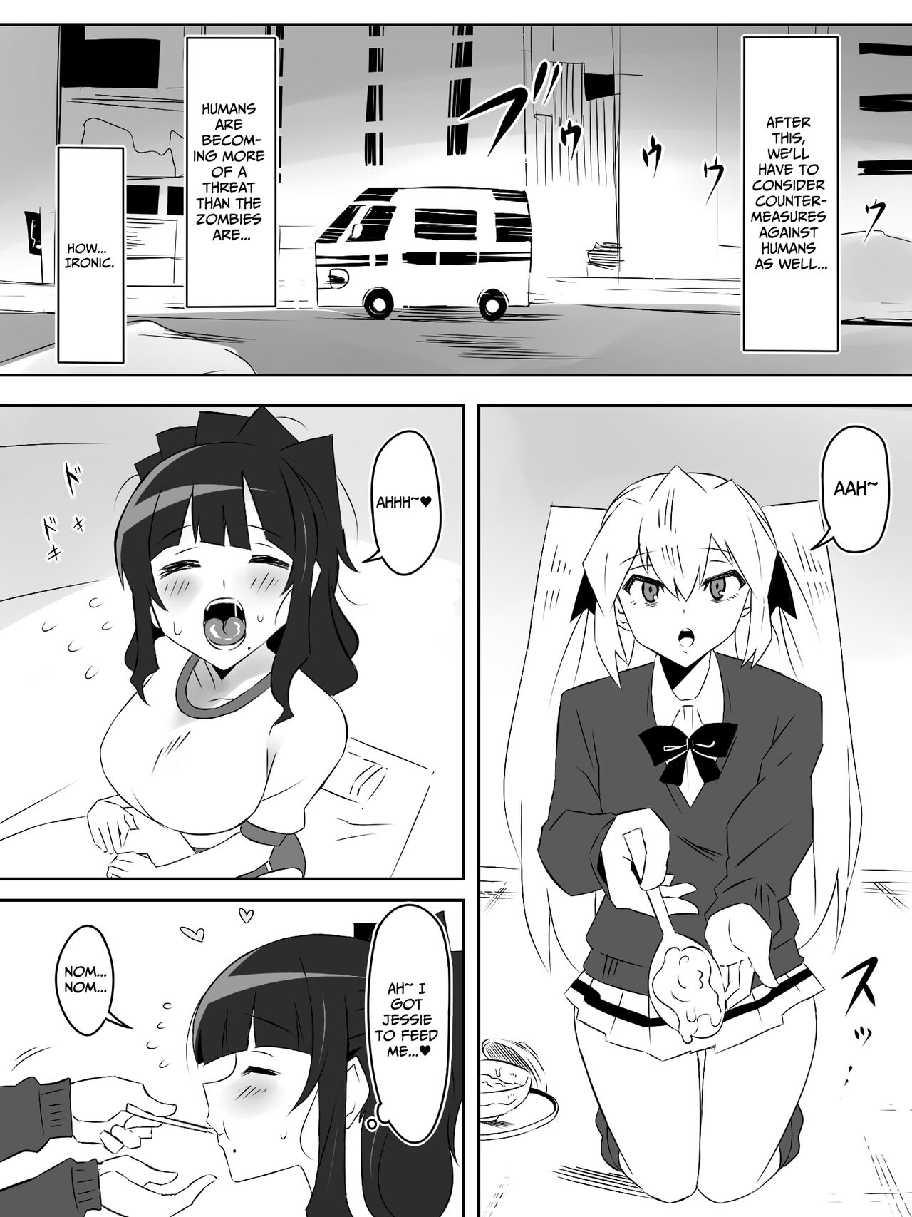 Zombie Harem Life ~My Immunity and the Big-Titted Zombie~ 5 page 24