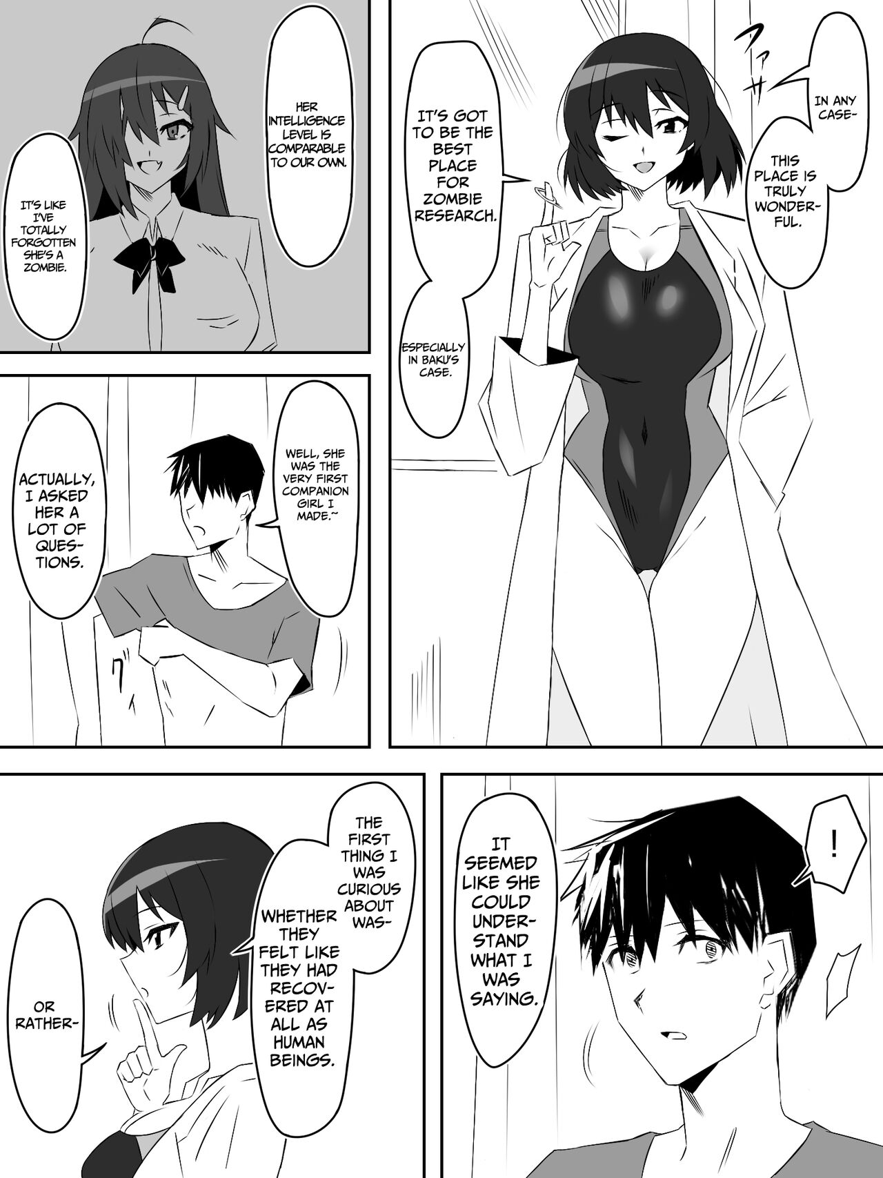 Zombie Harem Life ~My Immunity and the Big-Titted Zombie~ 5 page 41