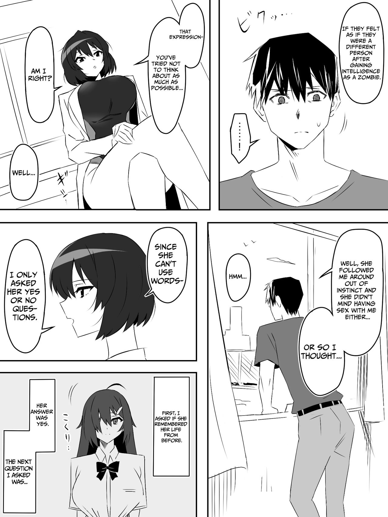 Zombie Harem Life ~My Immunity and the Big-Titted Zombie~ 5 page 42