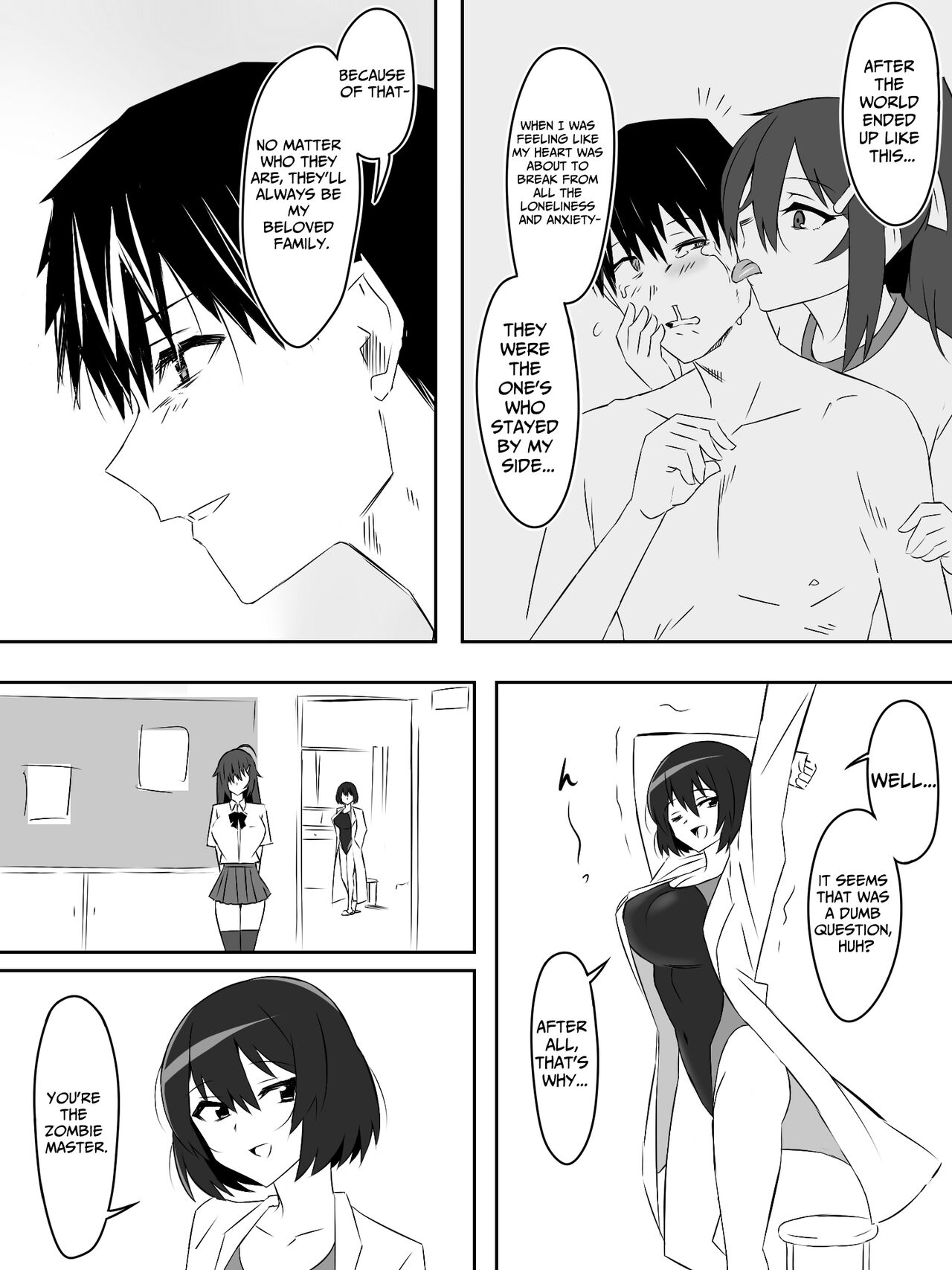 Zombie Harem Life ~My Immunity and the Big-Titted Zombie~ 5 page 45
