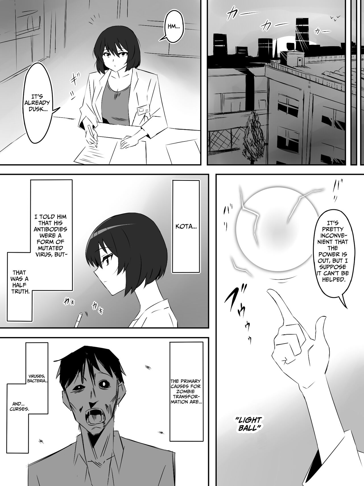 Zombie Harem Life ~My Immunity and the Big-Titted Zombie~ 5 page 48