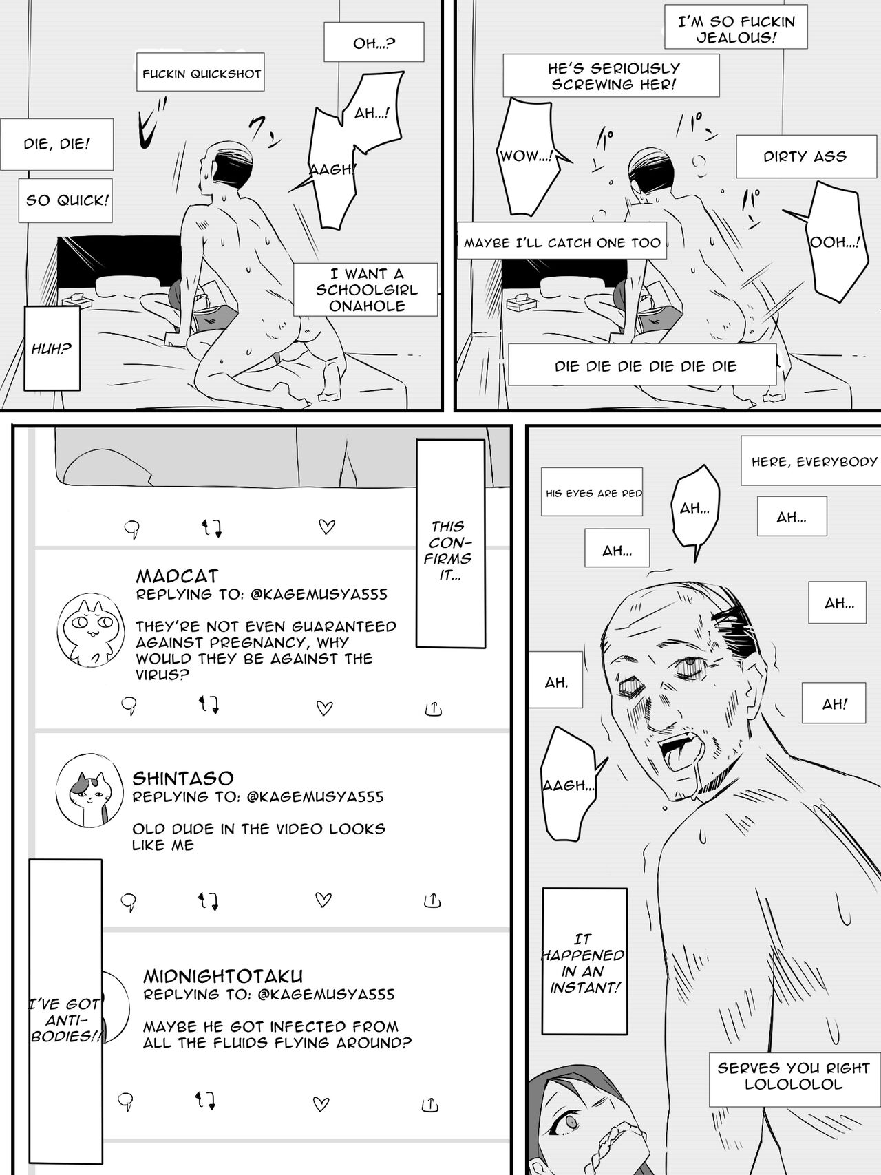 Zombie Harem Life ~My Immunity and the Big-Titted Zombie~ page 12