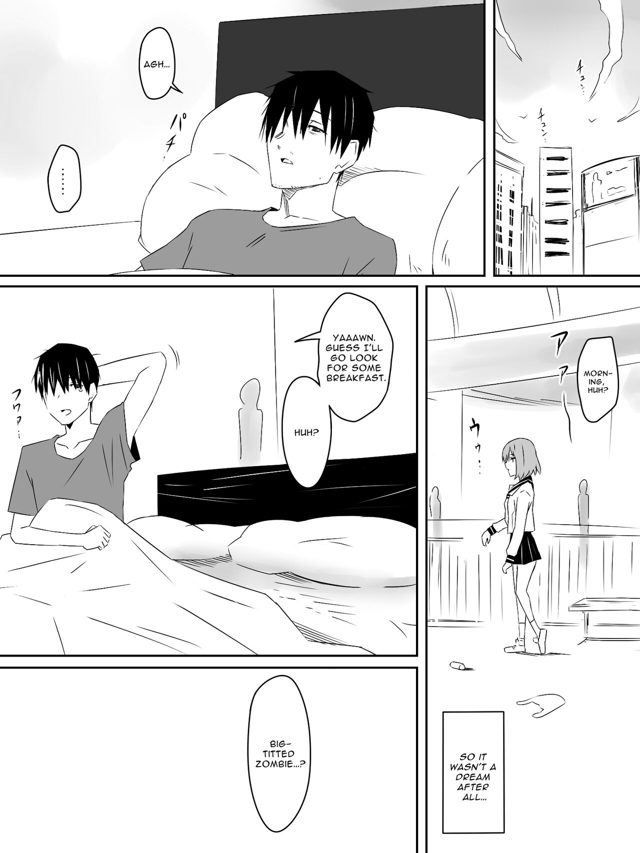 Zombie Harem Life ~My Immunity and the Big-Titted Zombie~ page 29