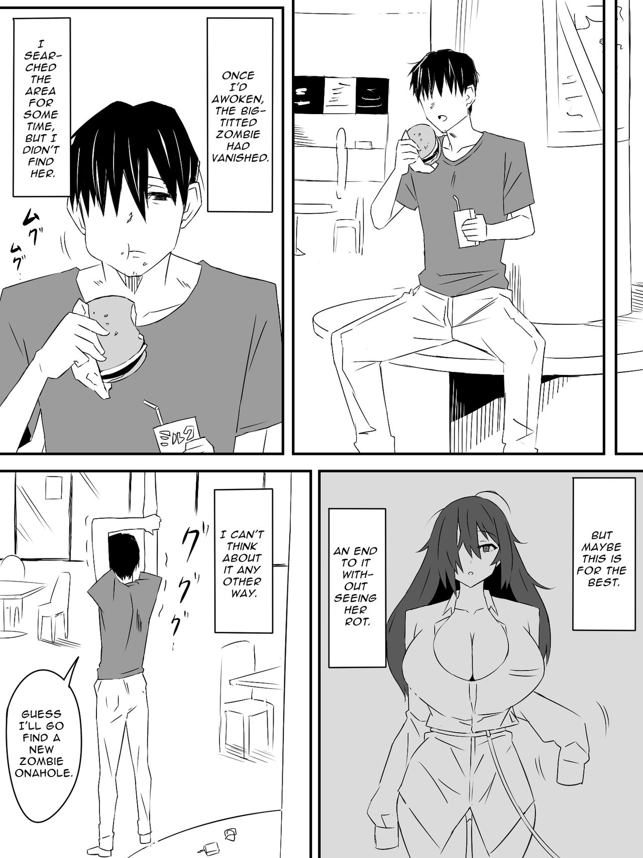 Zombie Harem Life ~My Immunity and the Big-Titted Zombie~ page 30