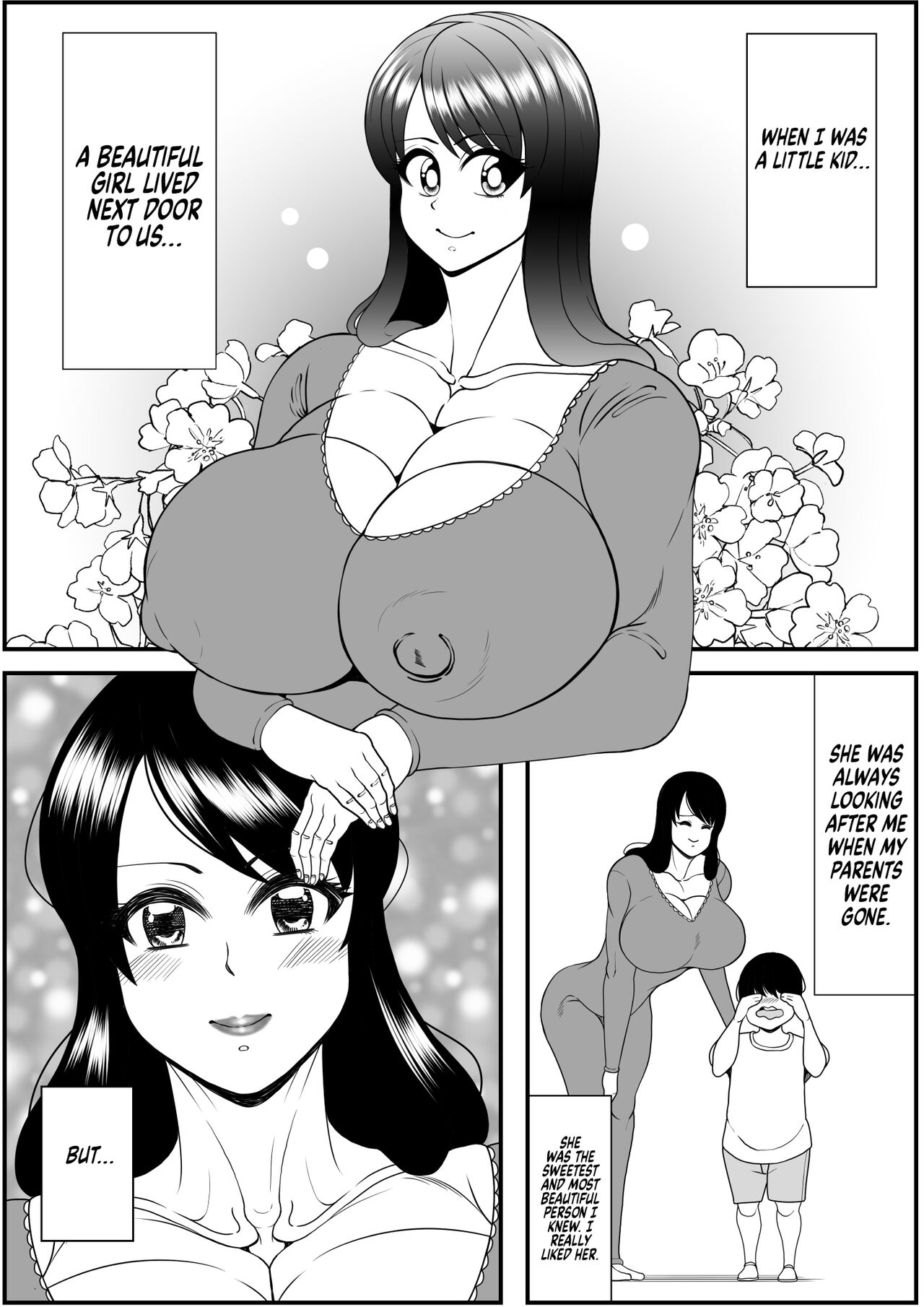 Zutto Akogarete Ita Otonari no Onee-san ni 10-nenburi ni Atte Mitara Kusodebu Monster to Kashite page 1
