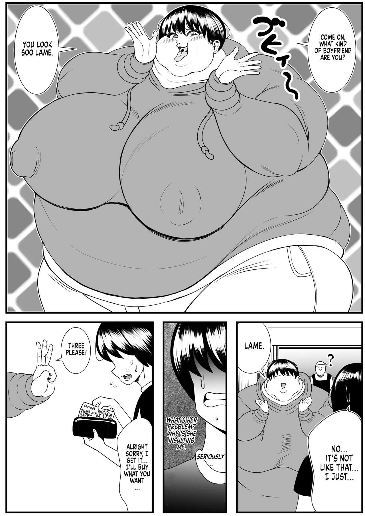Zutto Akogarete Ita Otonari no Onee-san ni 10-nenburi ni Atte Mitara Kusodebu Monster to Kashite page 33