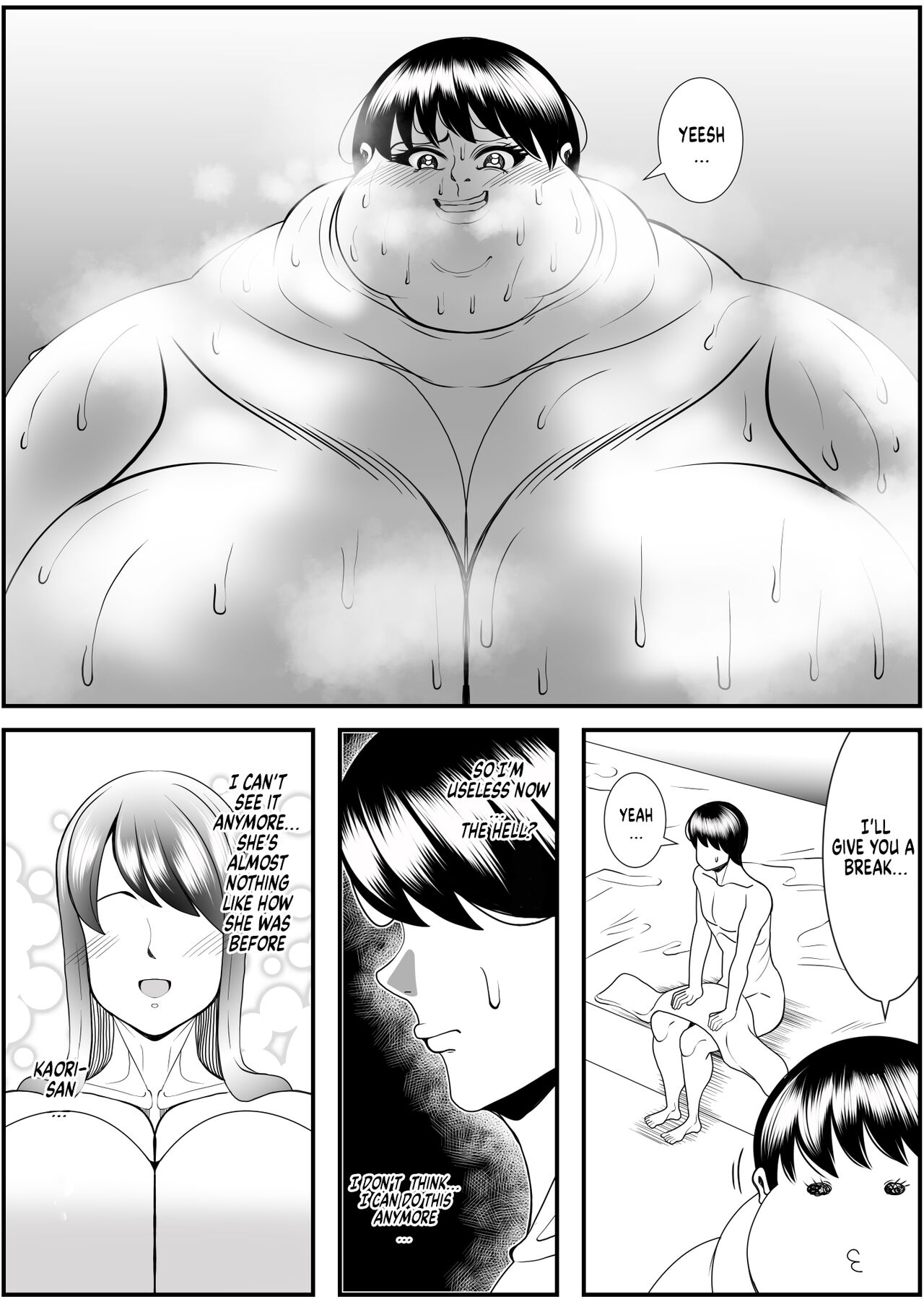 Zutto Akogarete Ita Otonari no Onee-san ni 10-nenburi ni Atte Mitara Kusodebu Monster to Kashite page 37
