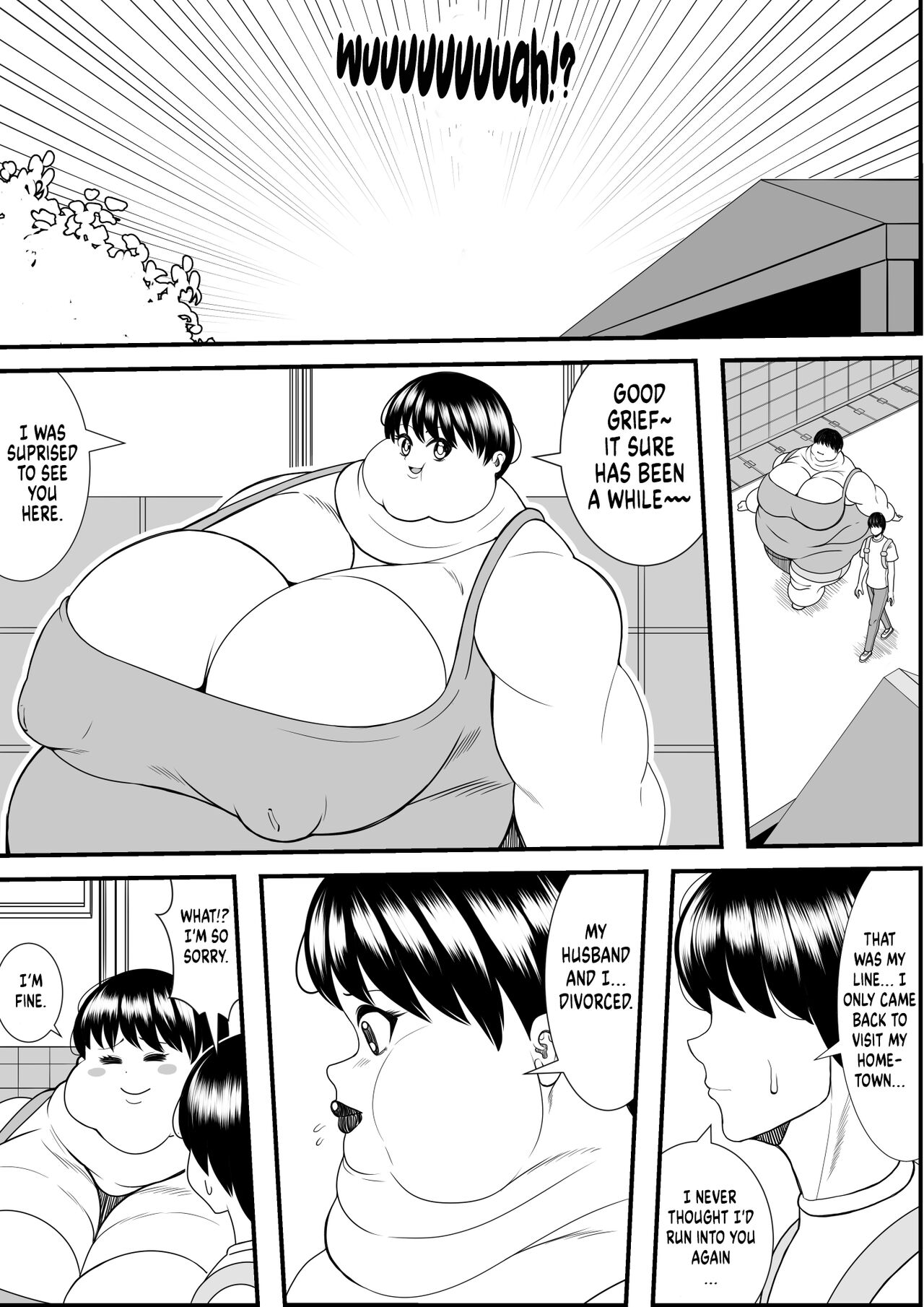 Zutto Akogarete Ita Otonari no Onee-san ni 10-nenburi ni Atte Mitara Kusodebu Monster to Kashite page 7